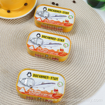 DOCANNED canned Flavorful sardines canned